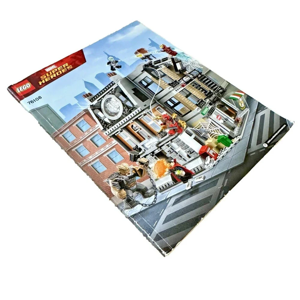 INSTRUCTION MANUAL ONLY Lego 76108 Marvel Super Heroes Avengers Booklet Only